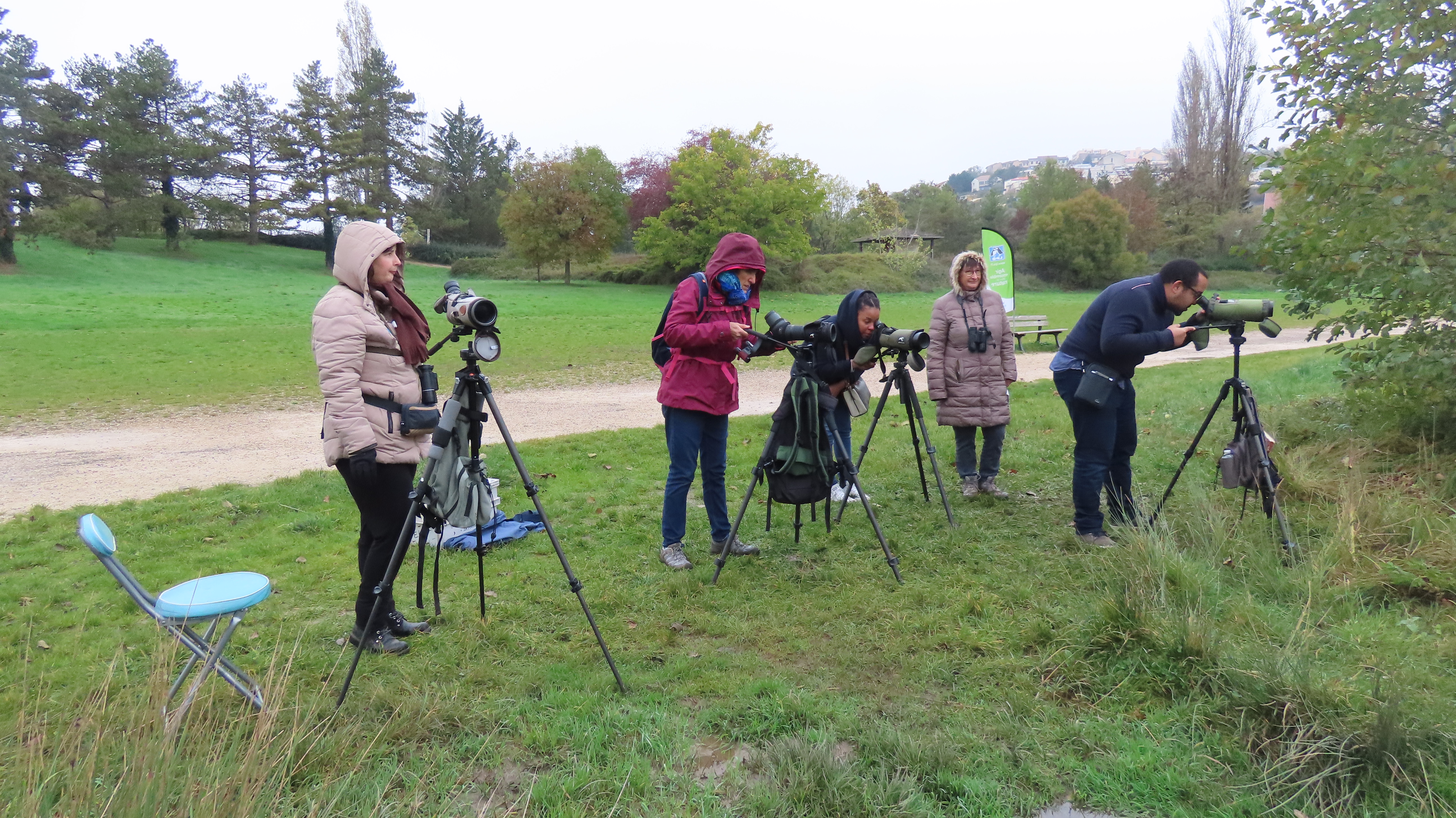 Permanence LPO d'observation des oiseaux